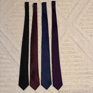 Calvin Klein Men’s Silk Necktie Bundle